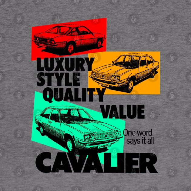 VAUXHALL CAVALIER - advert by Throwback Motors